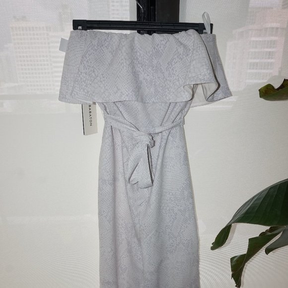 Babaton Snake Print Jumpsuit - Picture 3 of 5